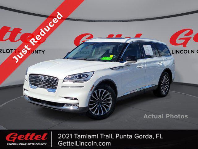 used 2021 Lincoln Aviator car, priced at $39,936