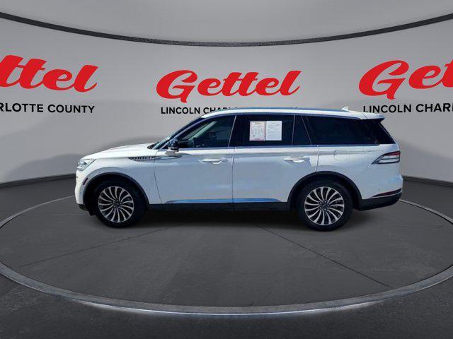 used 2021 Lincoln Aviator car, priced at $39,936