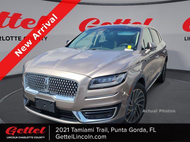 used 2019 Lincoln Nautilus car, priced at $23,835