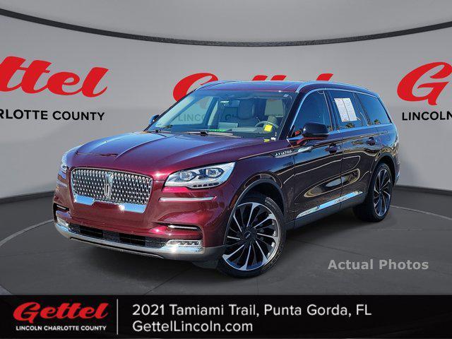 used 2021 Lincoln Aviator car, priced at $44,697