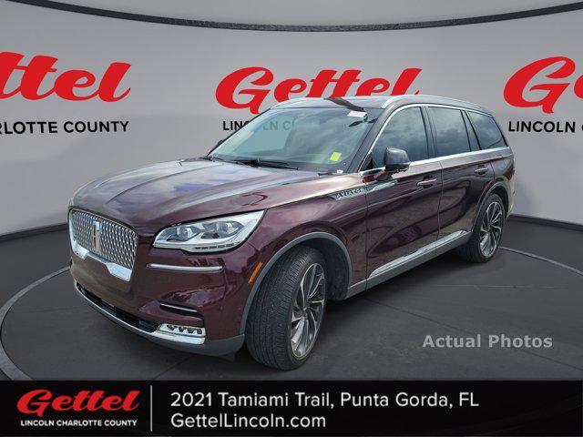 used 2021 Lincoln Aviator car, priced at $44,697