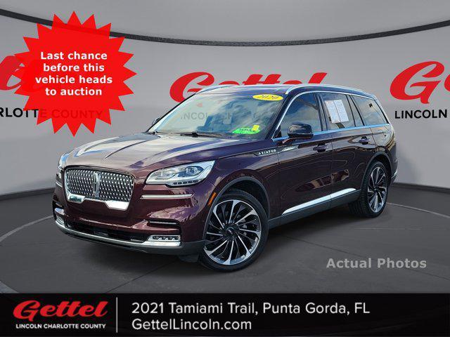 used 2020 Lincoln Aviator car, priced at $35,996