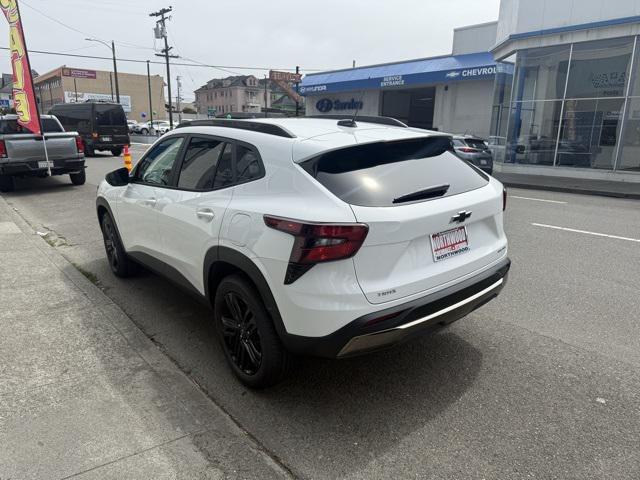 new 2025 Chevrolet Trax car, priced at $25,790