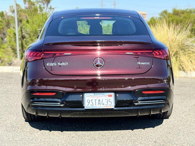 used 2024 Mercedes-Benz EQS 580 car, priced at $145,600