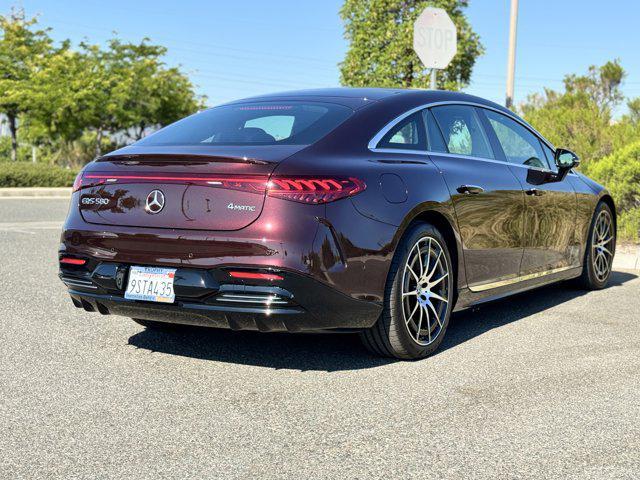 used 2024 Mercedes-Benz EQS 580 car, priced at $145,600