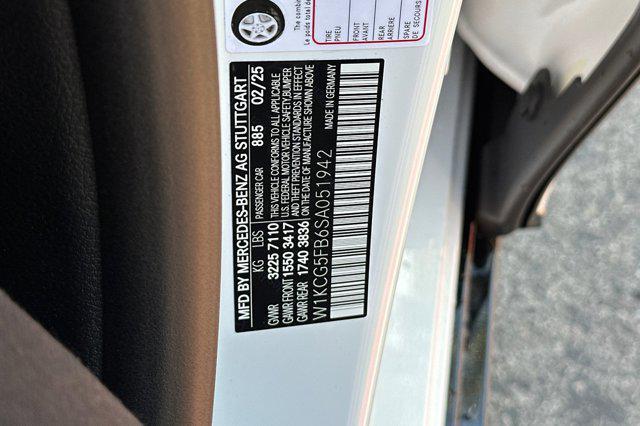 new 2025 Mercedes-Benz AMG EQS car, priced at $154,235