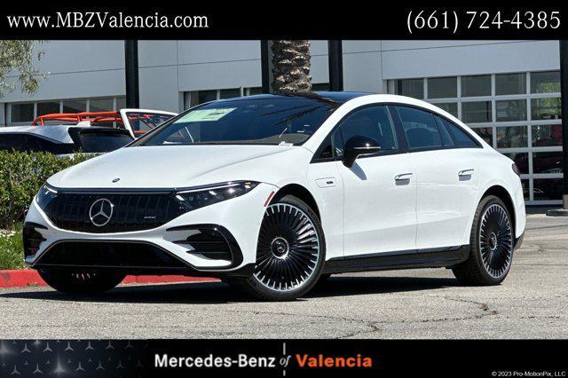 new 2025 Mercedes-Benz AMG EQS car, priced at $154,235