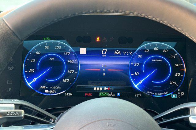new 2025 Mercedes-Benz AMG EQS car, priced at $154,235
