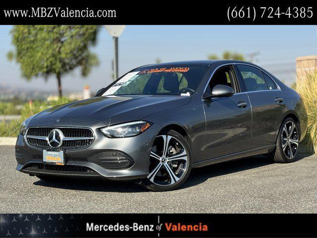 used 2025 Mercedes-Benz C-Class car, priced at $51,700