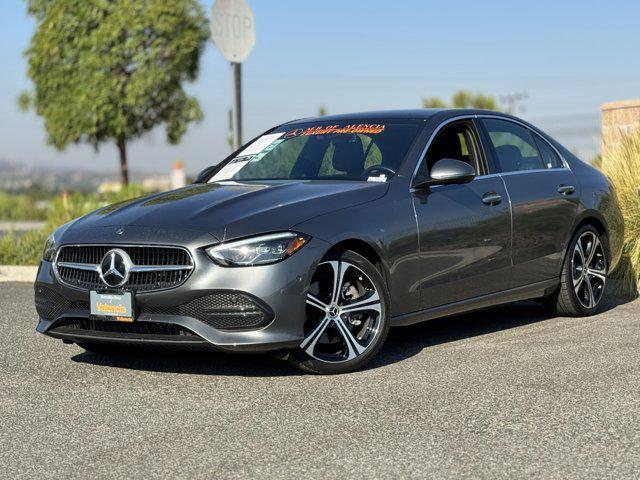 used 2025 Mercedes-Benz C-Class car, priced at $51,100