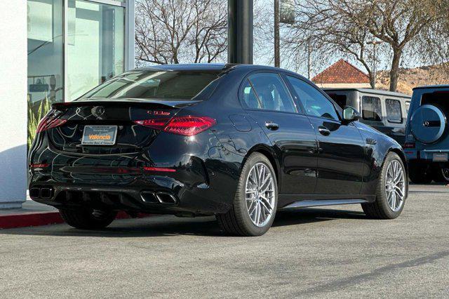 new 2025 Mercedes-Benz AMG C 63 car, priced at $100,720