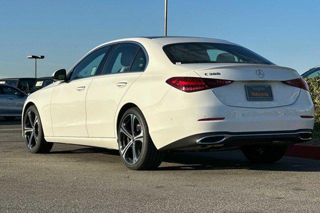 new 2025 Mercedes-Benz C-Class car, priced at $52,055