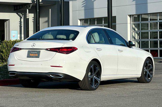 new 2025 Mercedes-Benz C-Class car, priced at $52,055