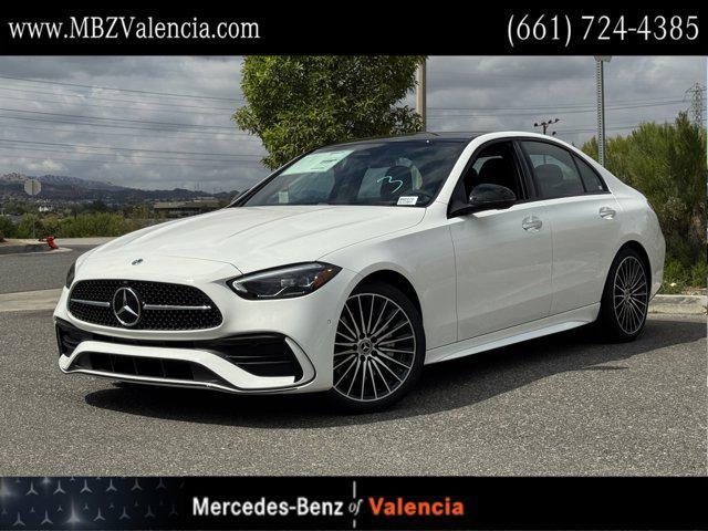 new 2025 Mercedes-Benz C-Class car, priced at $55,555