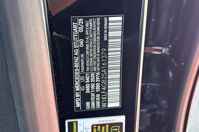 new 2025 Mercedes-Benz E-Class car, priced at $75,095