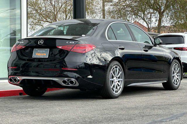 new 2025 Mercedes-Benz AMG C 43 car, priced at $65,155