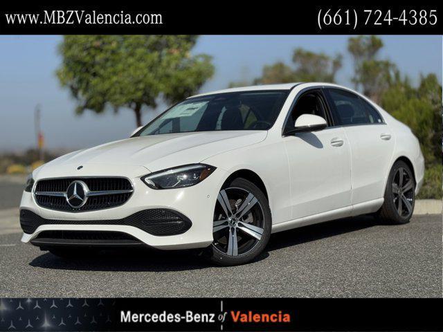 new 2025 Mercedes-Benz C-Class car, priced at $52,050