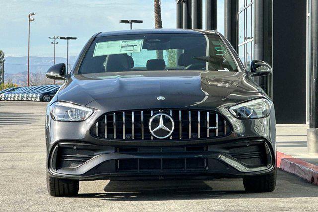 new 2025 Mercedes-Benz AMG C 43 car, priced at $68,805