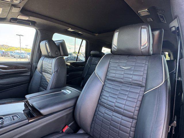 used 2023 Cadillac Escalade car, priced at $79,600