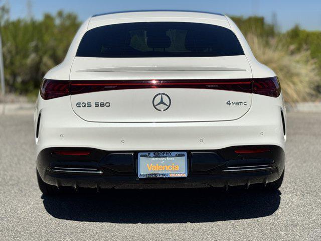 used 2022 Mercedes-Benz EQS 580 car, priced at $52,999