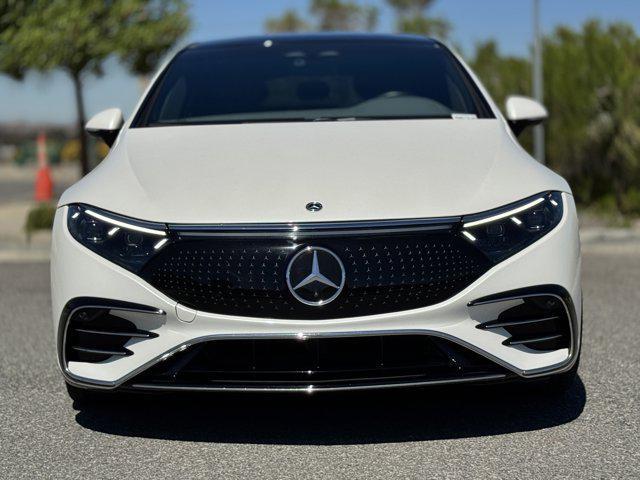 used 2022 Mercedes-Benz EQS 580 car, priced at $52,999