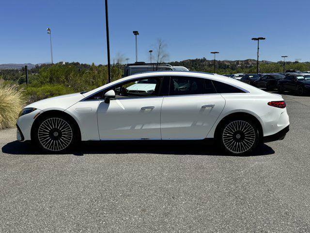 used 2022 Mercedes-Benz EQS 580 car, priced at $52,999