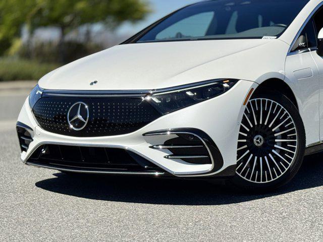 used 2022 Mercedes-Benz EQS 580 car, priced at $52,999