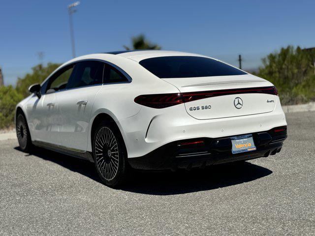used 2022 Mercedes-Benz EQS 580 car, priced at $52,999