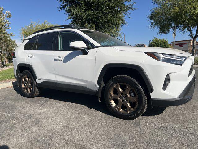 used 2023 Toyota RAV4 Hybrid car, priced at $34,900