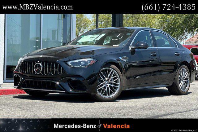 new 2024 Mercedes-Benz AMG C 63 car, priced at $87,790