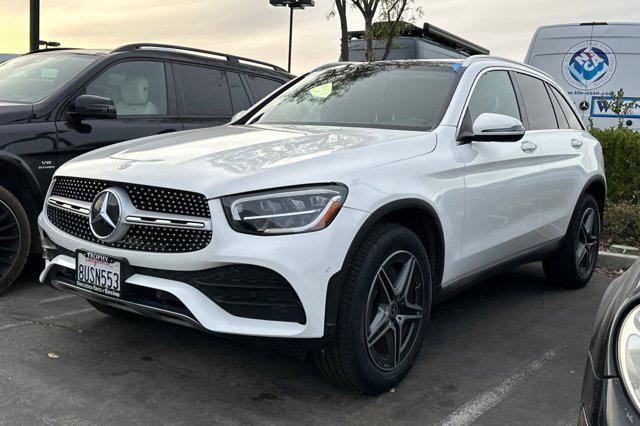 used 2021 Mercedes-Benz GLC 300 car, priced at $25,095