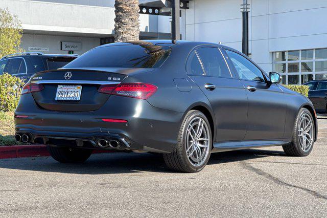 used 2022 Mercedes-Benz AMG E 53 car, priced at $56,500