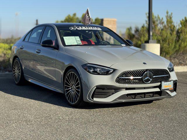 used 2025 Mercedes-Benz C-Class car, priced at $58,900