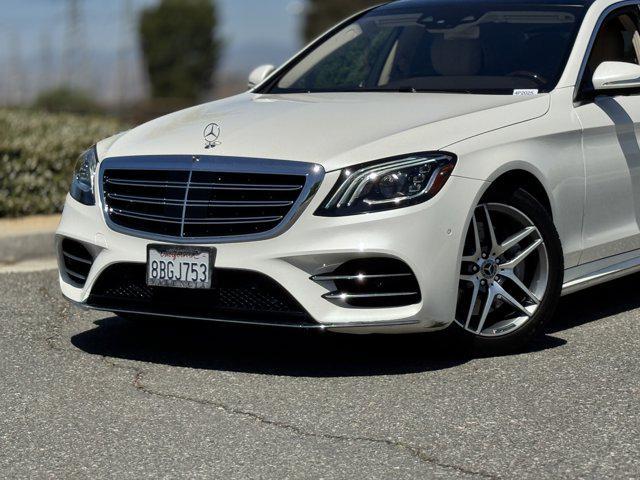 used 2018 Mercedes-Benz S-Class car, priced at $47,900