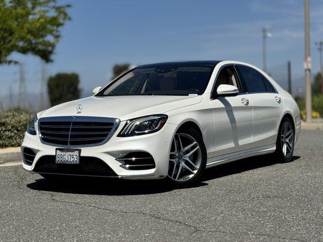 used 2018 Mercedes-Benz S-Class car, priced at $47,900