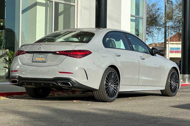 new 2025 Mercedes-Benz C-Class car, priced at $57,305