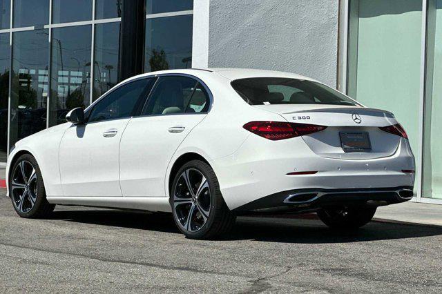 new 2025 Mercedes-Benz C-Class car, priced at $51,055