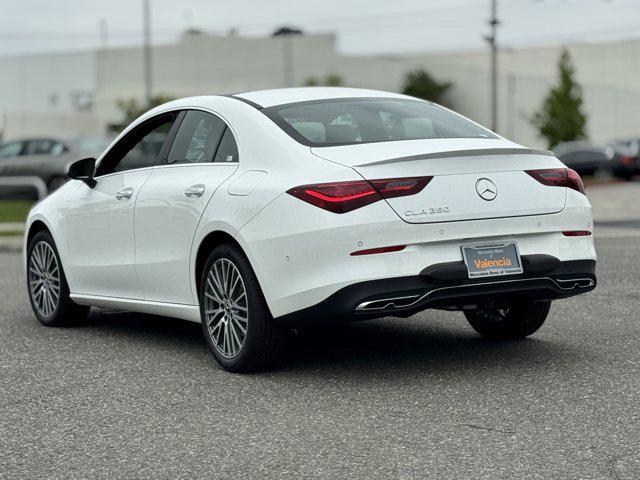new 2025 Mercedes-Benz CLA 250 car, priced at $46,320