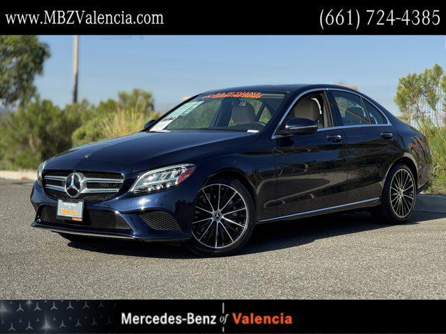 used 2021 Mercedes-Benz C-Class car, priced at $26,700