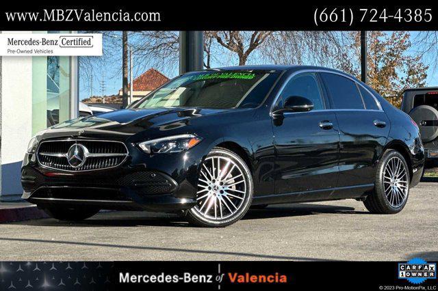 used 2023 Mercedes-Benz C-Class car, priced at $35,895