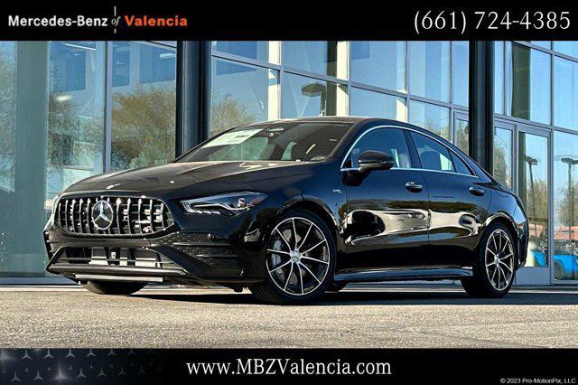 new 2025 Mercedes-Benz AMG CLA 35 car, priced at $57,445