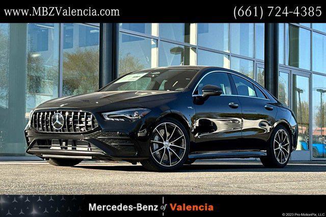 new 2025 Mercedes-Benz AMG CLA 35 car, priced at $57,445