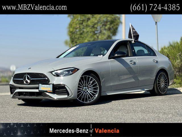 used 2025 Mercedes-Benz C-Class car, priced at $55,800