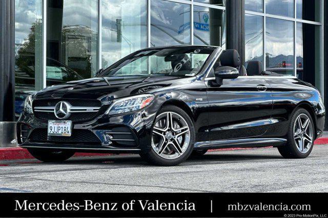 used 2023 Mercedes-Benz AMG C 43 car, priced at $57,991