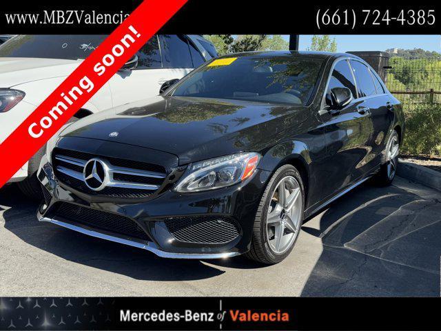 used 2015 Mercedes-Benz C-Class car, priced at $16,700