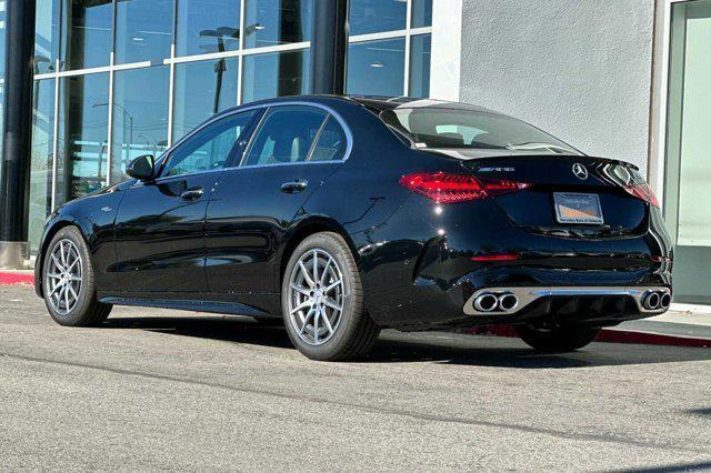 new 2025 Mercedes-Benz AMG C 43 car, priced at $65,155