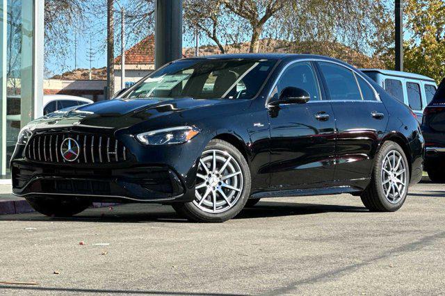 new 2025 Mercedes-Benz AMG C 43 car, priced at $65,155