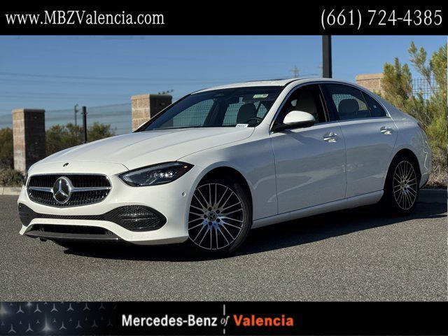 new 2025 Mercedes-Benz C-Class car, priced at $51,635