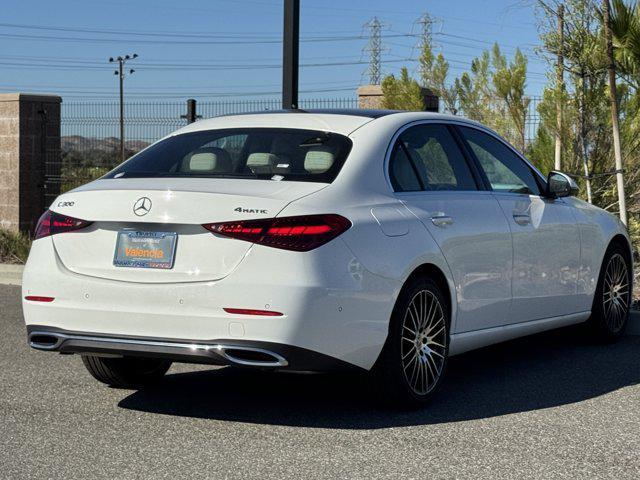 new 2025 Mercedes-Benz C-Class car, priced at $52,885
