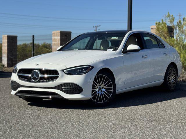 new 2025 Mercedes-Benz C-Class car, priced at $52,885